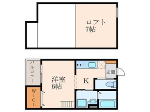 フォンテーヌ尼崎の物件間取画像